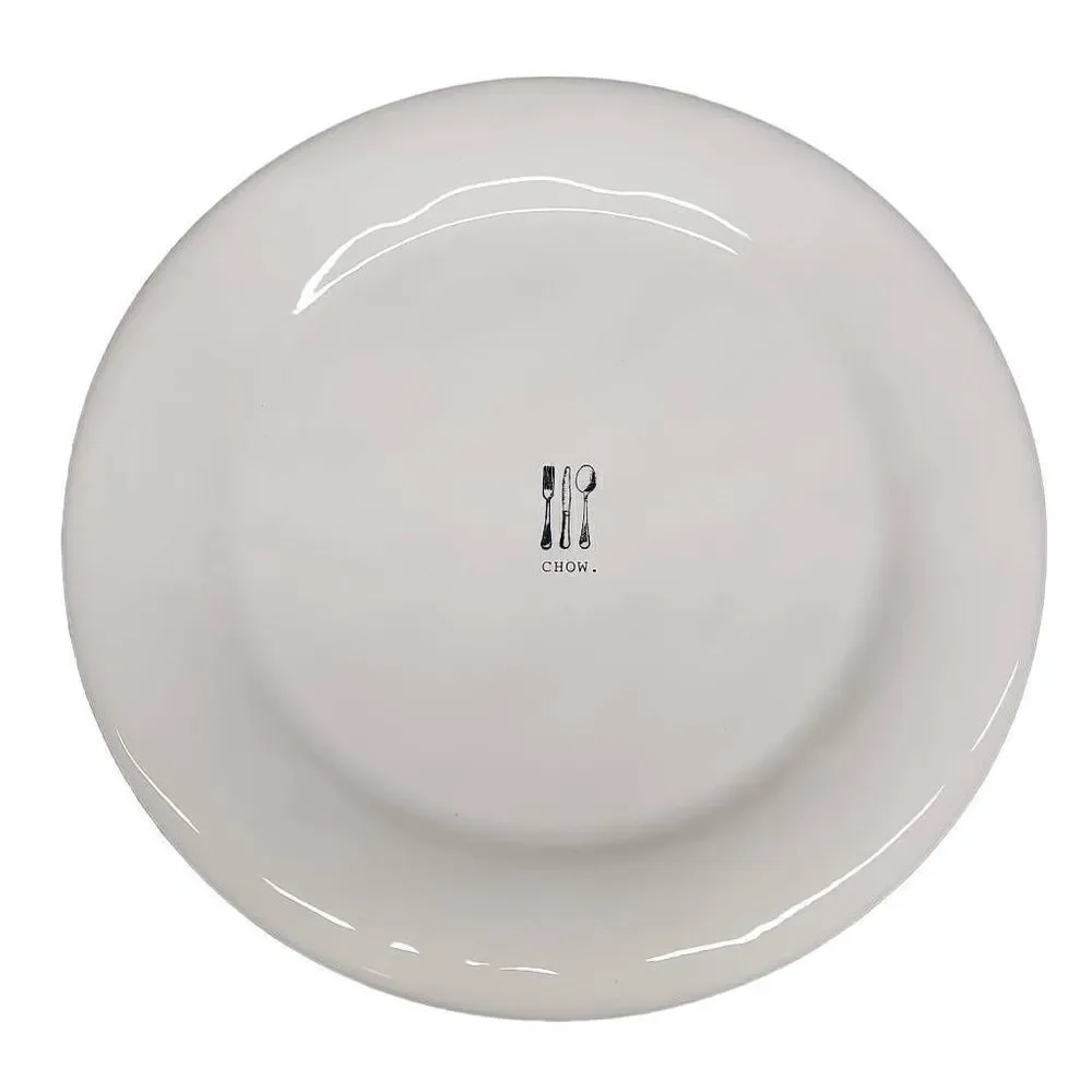 Rae Dunn Artisan Collection White Black 